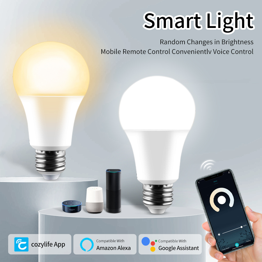 Smart Home Yellow - 110v 220v e27 wifi lâmpadas led