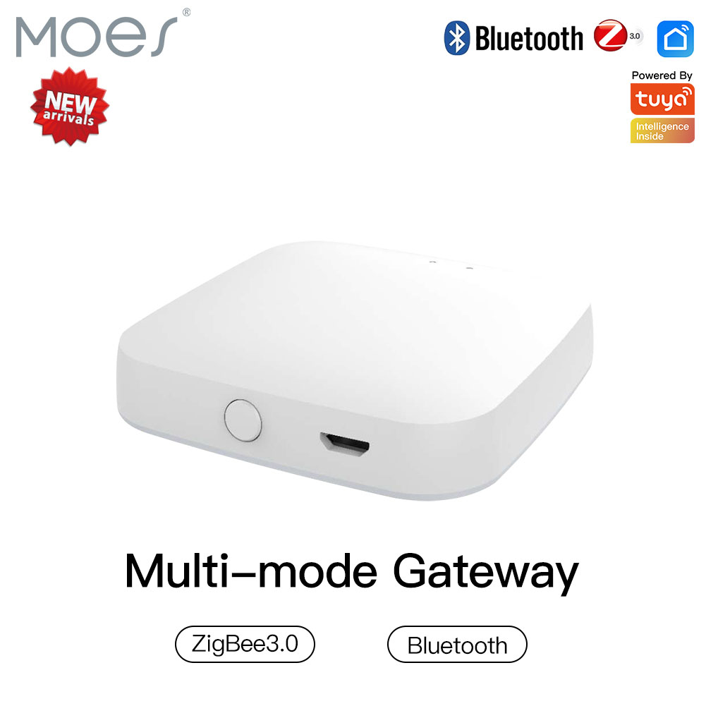 Smart Home Vimar - MOES-Multi-Mode Smart Gateway, ZigBee, Wi-Fi, Bluetooth,