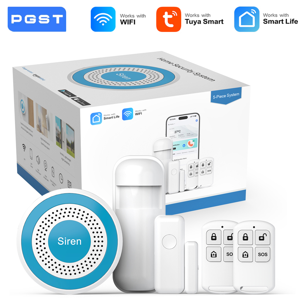 Smart Home Demo Kit - Pgst wifi kit de sistema segurança