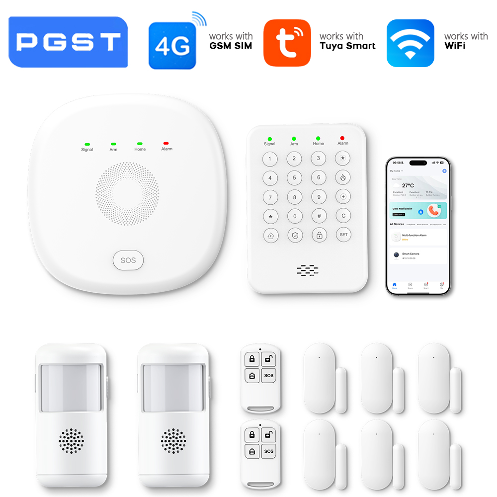 Smart Home Demo Kit - Sistema de Alarme WiFi Sem Fio