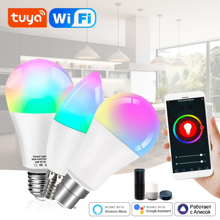 Smart Home Yellow - Tuya inteligente wifi lâmpada alexa lâmpada
