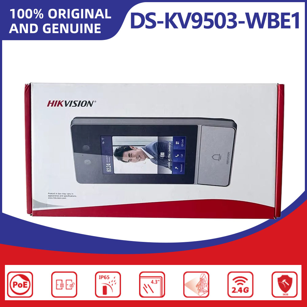 Smart Home Hikvision - Estação de Porta IP Hikvision DS-KV9503-WBE1
