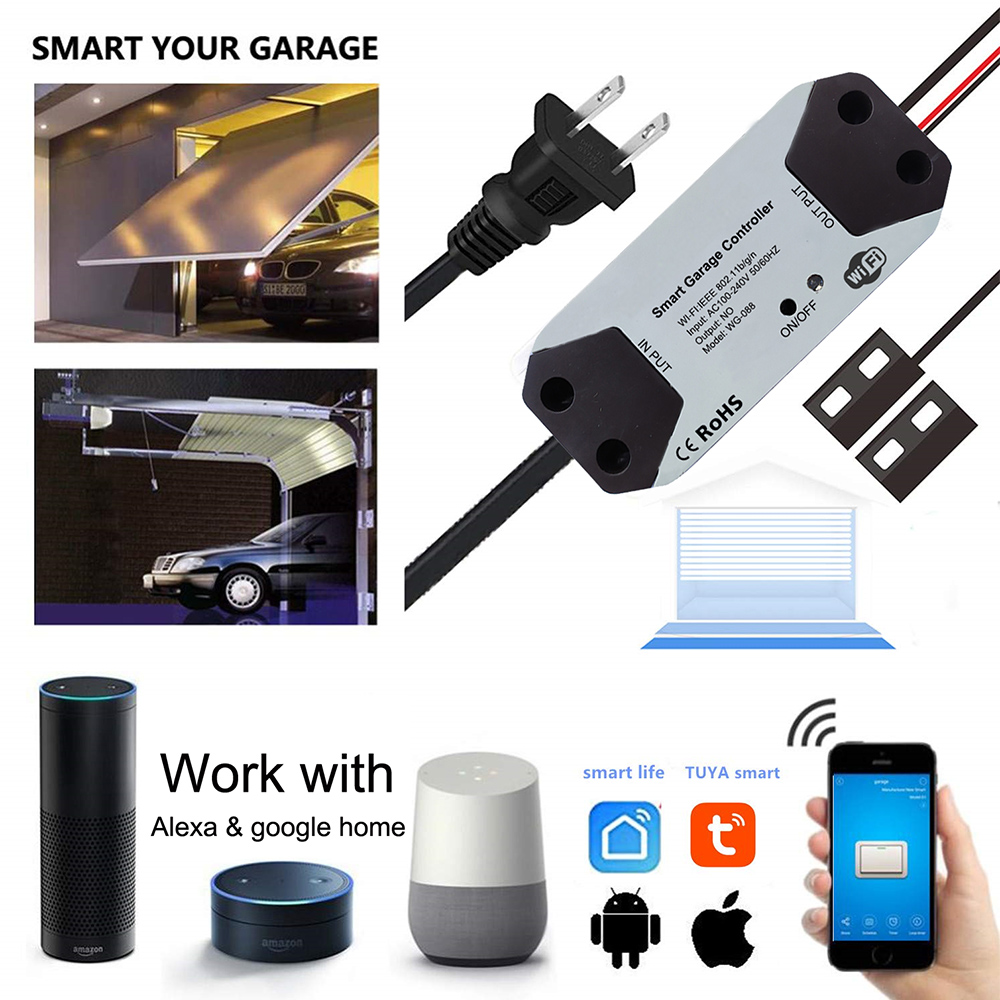 Smart Home Hub Samsung - Smart Garage Door Opener Controller, Interruptor