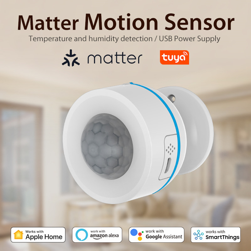 Smart Home Nas - Sensor de Movimento Inteligente Tuya Matter