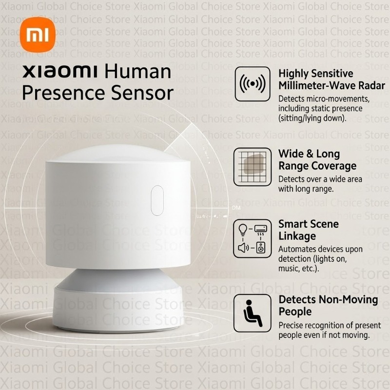Smart Home Hub 2 - Sensor de Presença Humana Xiaomi Bluetooth