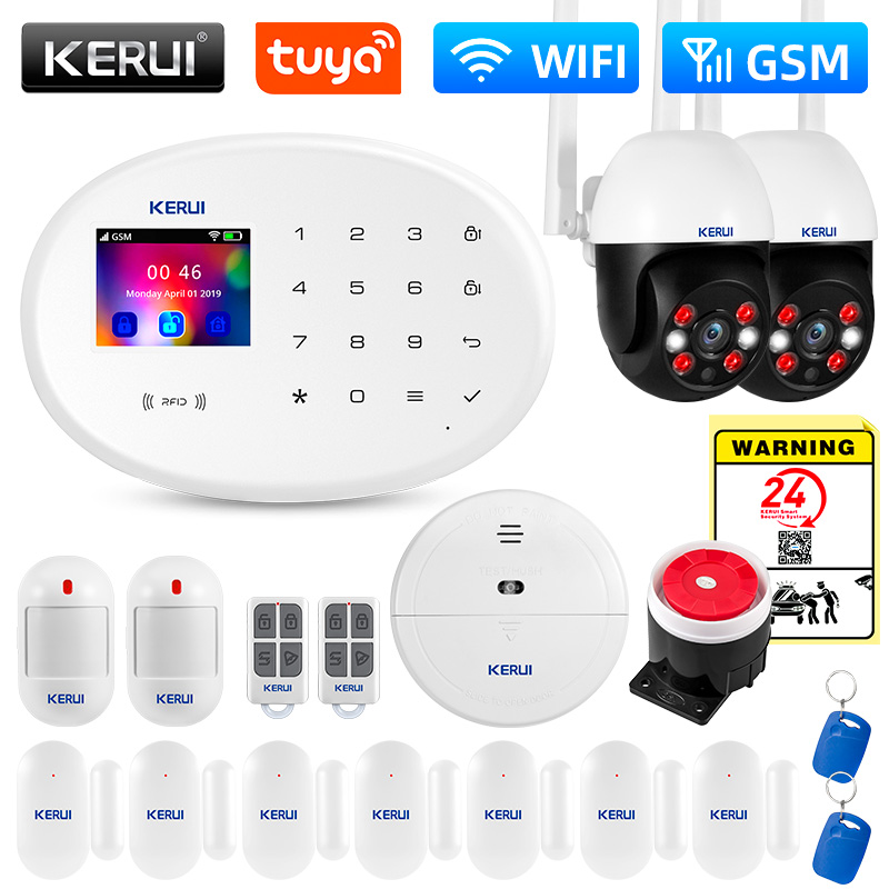 Smart Home Utilities - Kerui w202 wifi gsm kit sistema