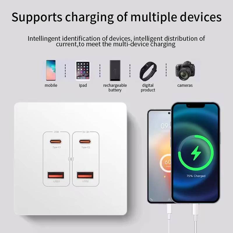 Smart Home Utilities - Tomada de Parede Herepow com Duas