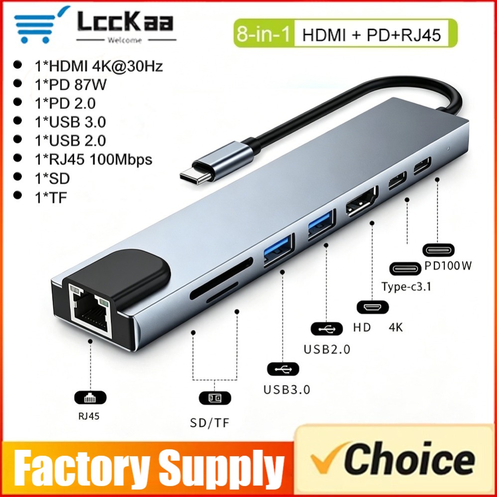 Smart Home Hub 2 - Hub USB C 8 em 1/2,