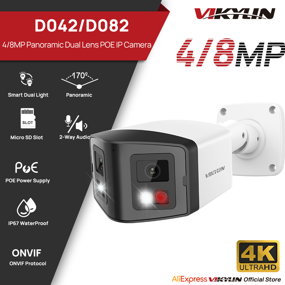 Smart Home Nas - VIKYLIN 170 ° Câmera de segurança