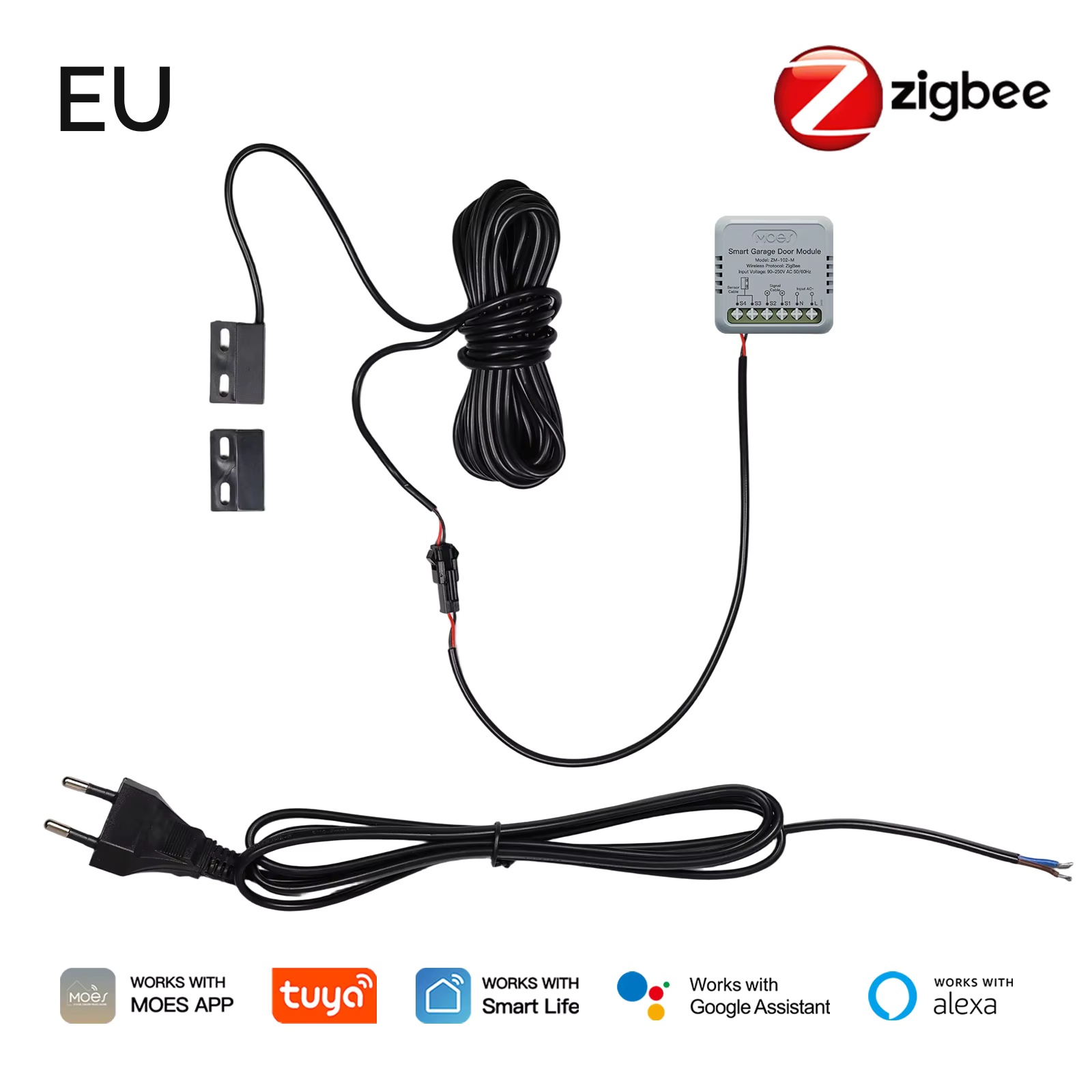 Smart Home Moes - Módulo Controlador de Porta de Garagem