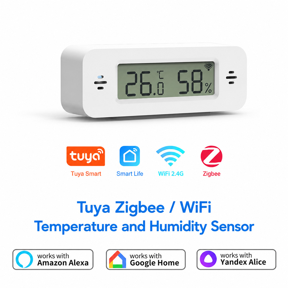 Smart Home Tablet - Sensor de Temperatura e Umidade Mini