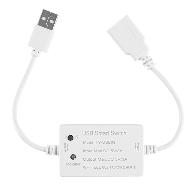 Smart Home Utilities - Tuya Universal USB Switch Inteligente, Disjuntor