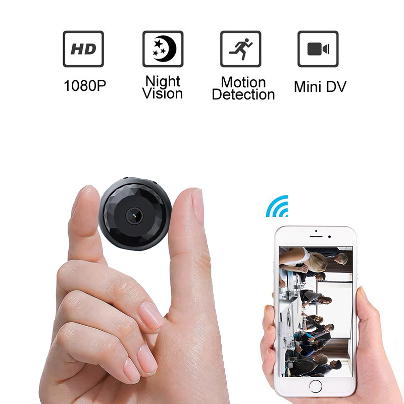 1080p hd mini câmera wi-fi por - Smart Home Kamera avaliação e preço