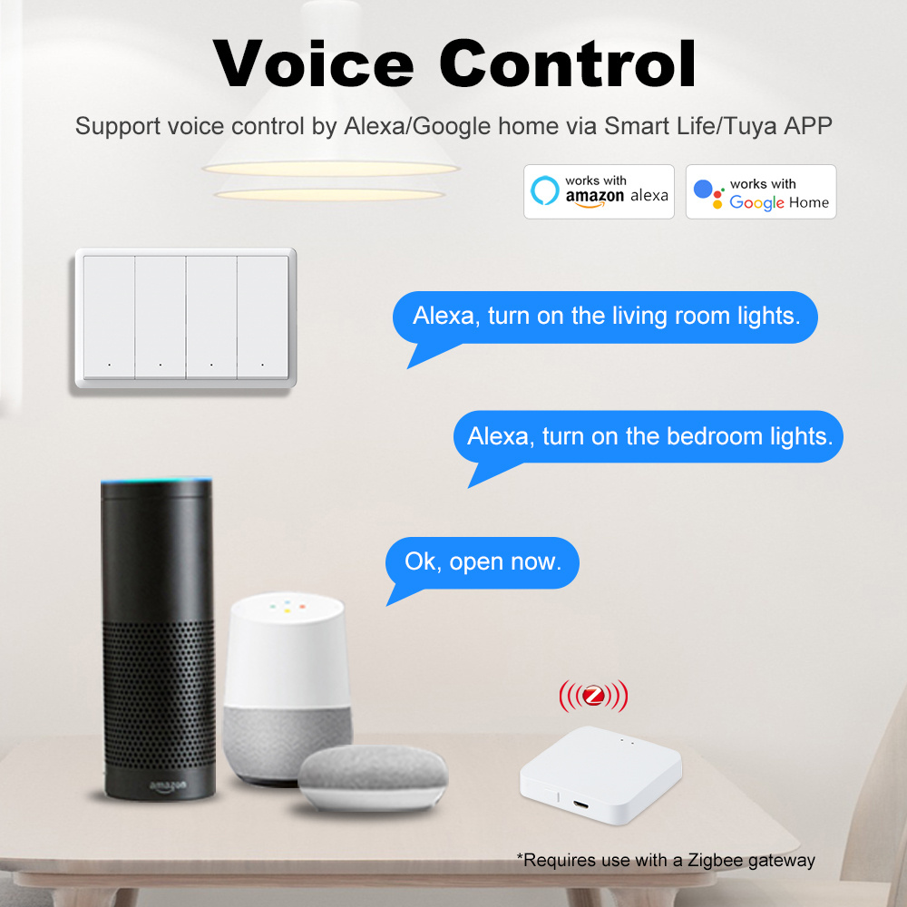 Interruptor inteligente Manhot - Smart Home Internet avaliação e preço