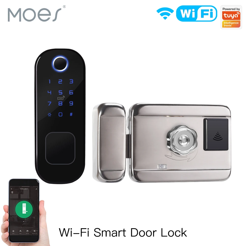 MOES-Smart Digital Door Lock c - Smart Home Moes avaliação e preço