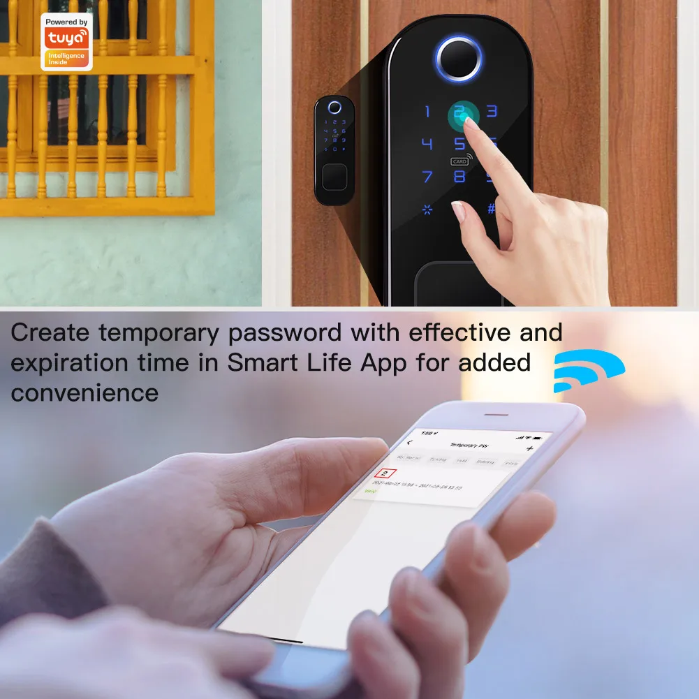 MOES-Smart Digital Door Lock c - Smart Home Moes avaliação e preço