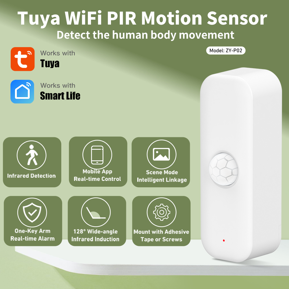 Sensor de Movimento WiFi Tuya, - Smart Home Tablet avaliação e preço