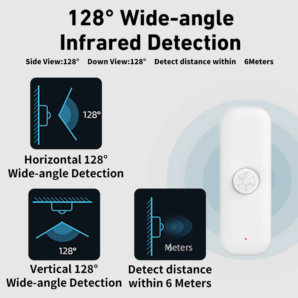 Sensor de Movimento WiFi Tuya, - Smart Home Tablet avaliação e preço