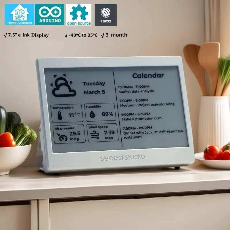 Painel ePaper XIAO ESP32 com T - Smart Home Arduino Project avaliação e preço