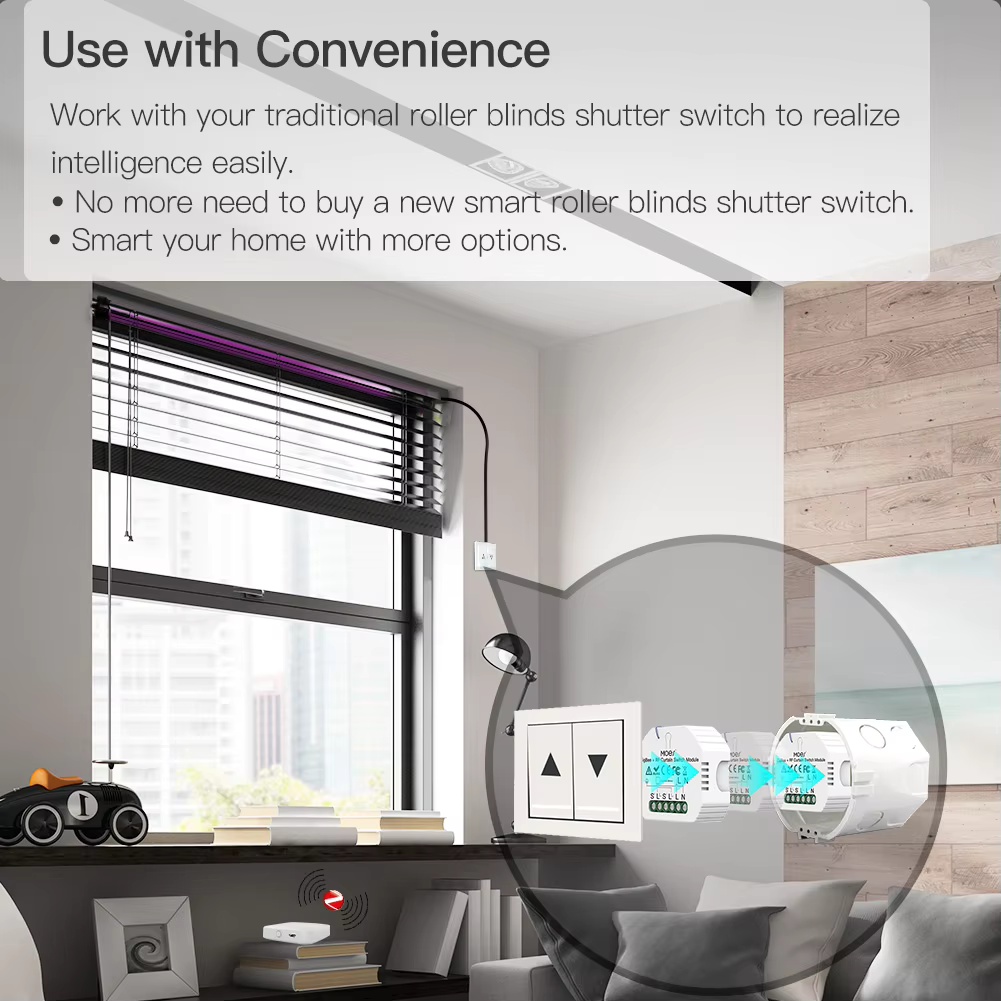 Módulo de Interruptor de Corti - Smart Home Moes avaliação e preço
