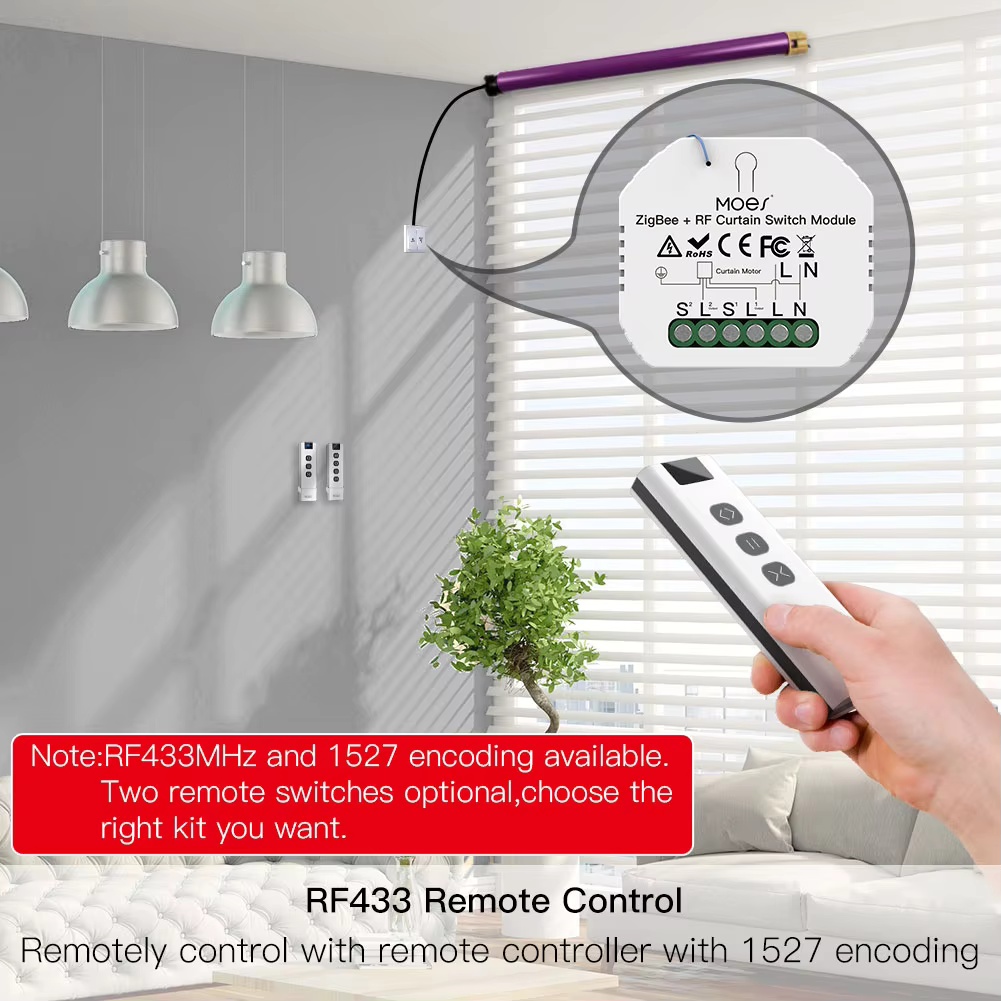 Módulo de Interruptor de Corti - Smart Home Moes avaliação e preço