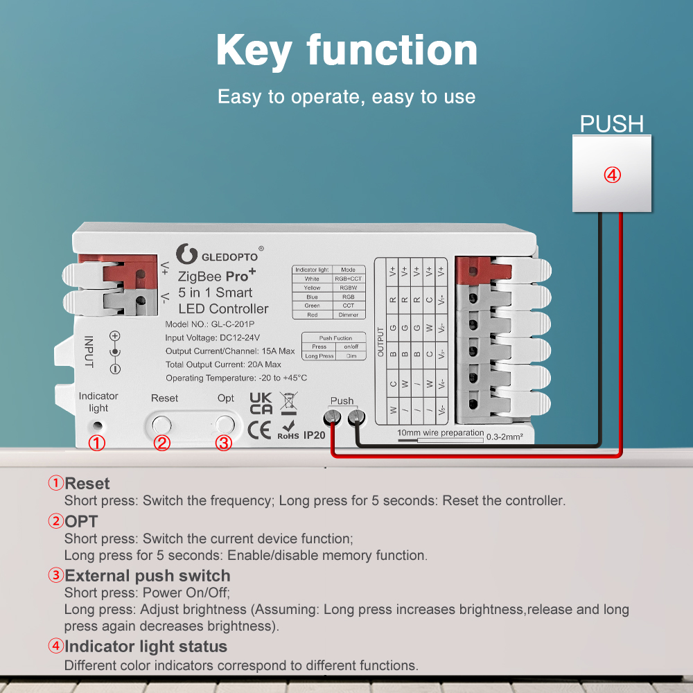 Gledopto zigbee 3.0 controlado - Smart Home Hub 2 avaliação e preço