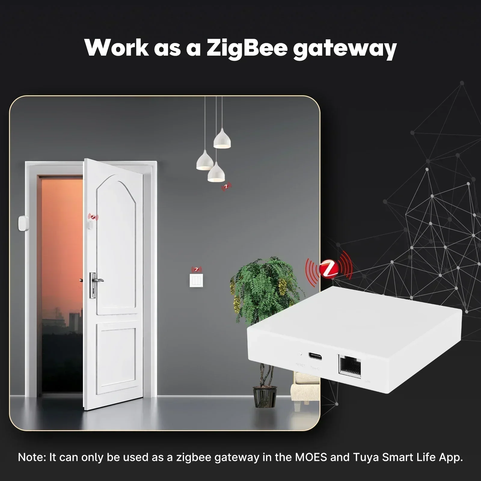 MOES Tuya Zigbee Matter Thread - Smart Home Vimar avaliação e preço