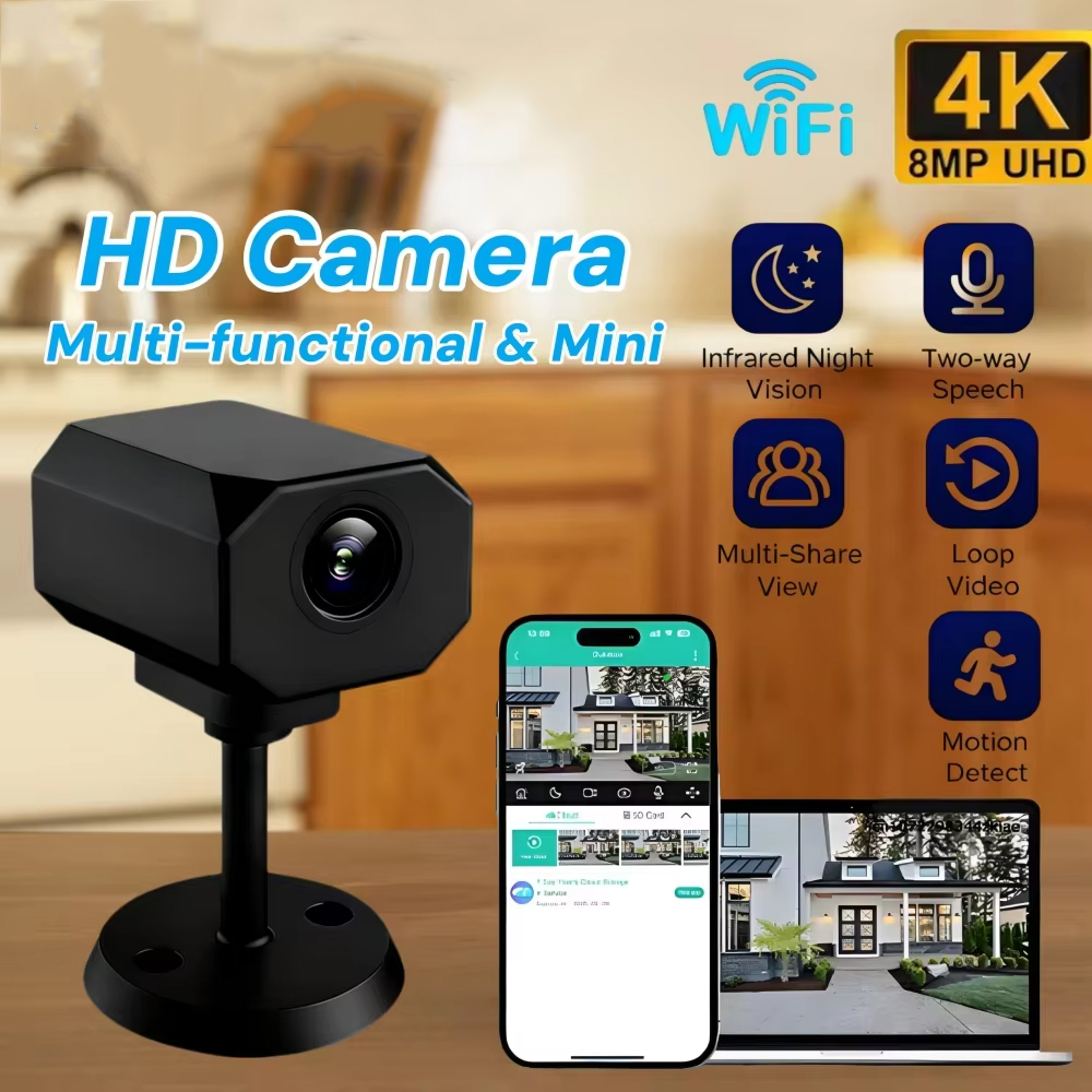 Câmera de segurança wi-fi 4k h - Smart Home Internet avaliação e preço