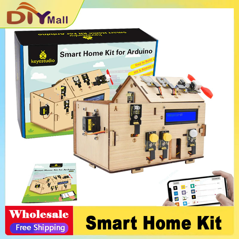 Keyestudio Smart IoT Home Kit  - Smart Home Arduino Project avaliação e preço
