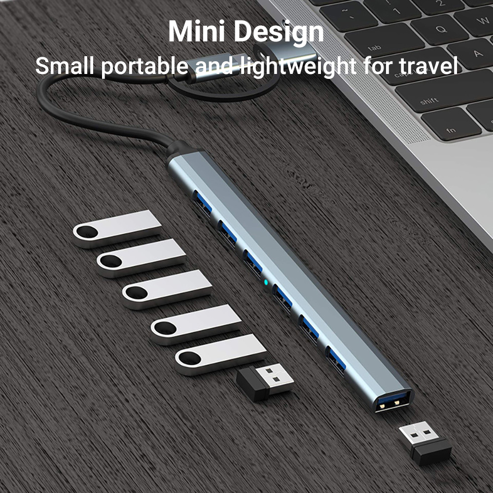 Hub USB C 7 em 2, Adaptador Mu - Smart Home Hub 2 avaliação e preço