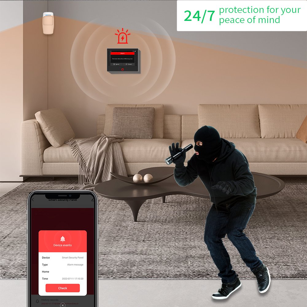 Sistema host de alarme domésti - Smart Home Demo Kit avaliação e preço