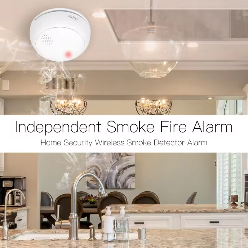 Detector de Fumaça Inteligente - Smart Home Moes avaliação e preço