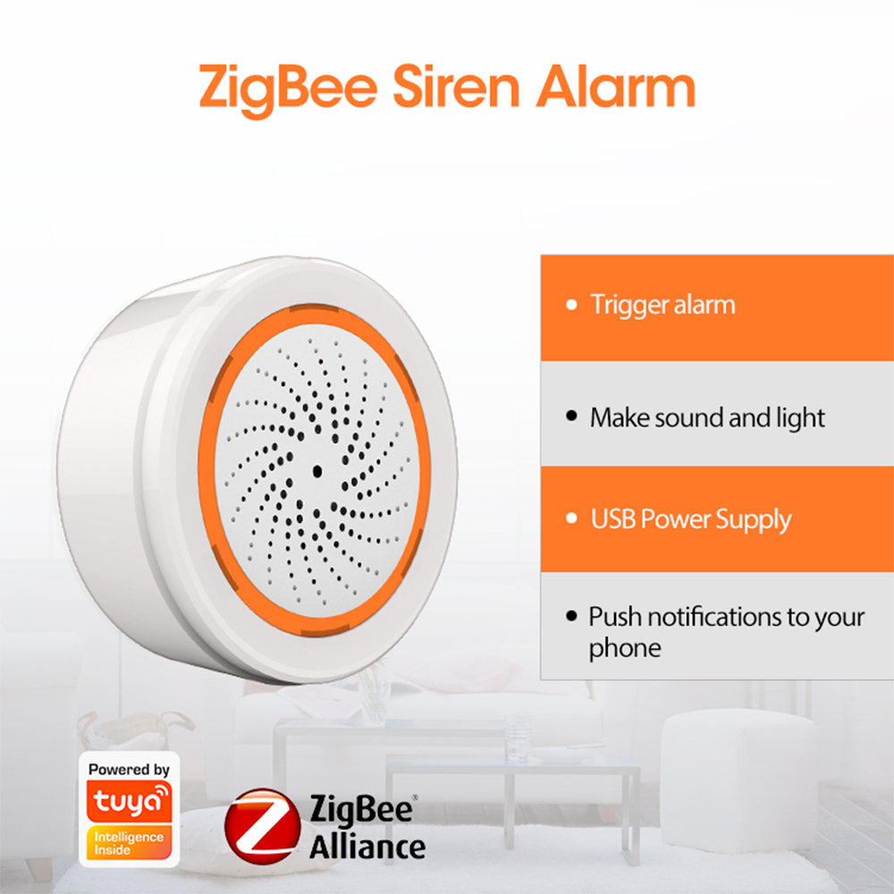 Coolcam tuya zigbee sirene int - Smart Home Vimar avaliação e preço