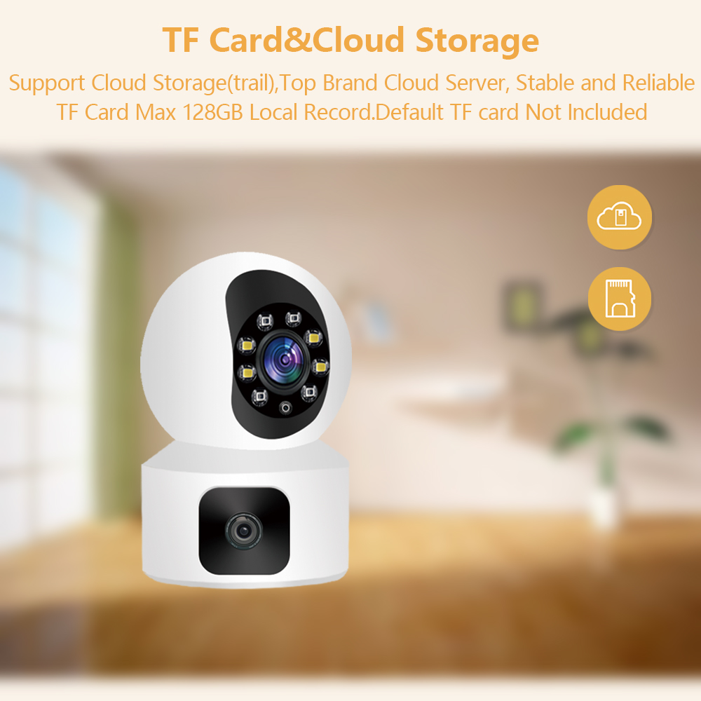 Câmera IP de Lente Dupla com W - Smart Home Kamera avaliação e preço