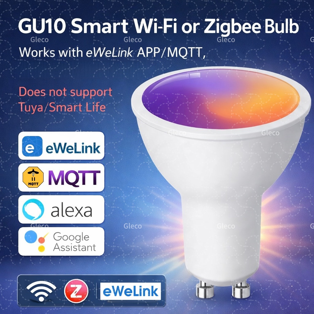 Lâmpadas LED Ewelink GU10 Zigb - Smart Home Tablet avaliação e preço