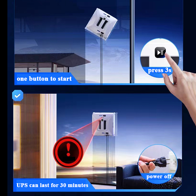 Robô Limpador de Janelas com P - Smart Home Utilities avaliação e preço