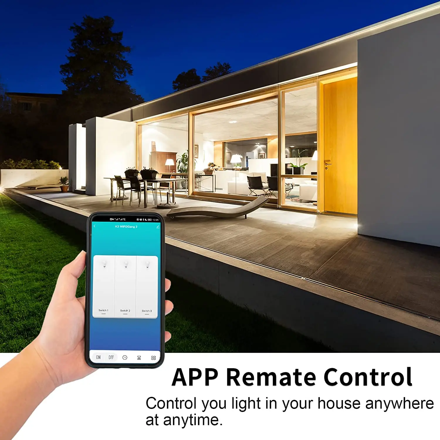 Tuya wifi ue interruptores int - Smart Home Matter avaliação e preço