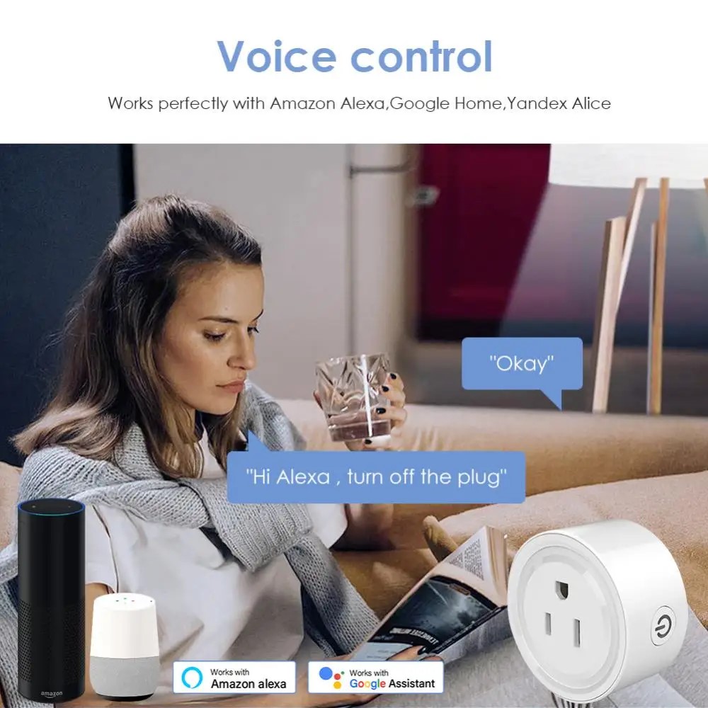 Tuya inteligente wifi plug eua - Smart Home Utilities avaliação e preço