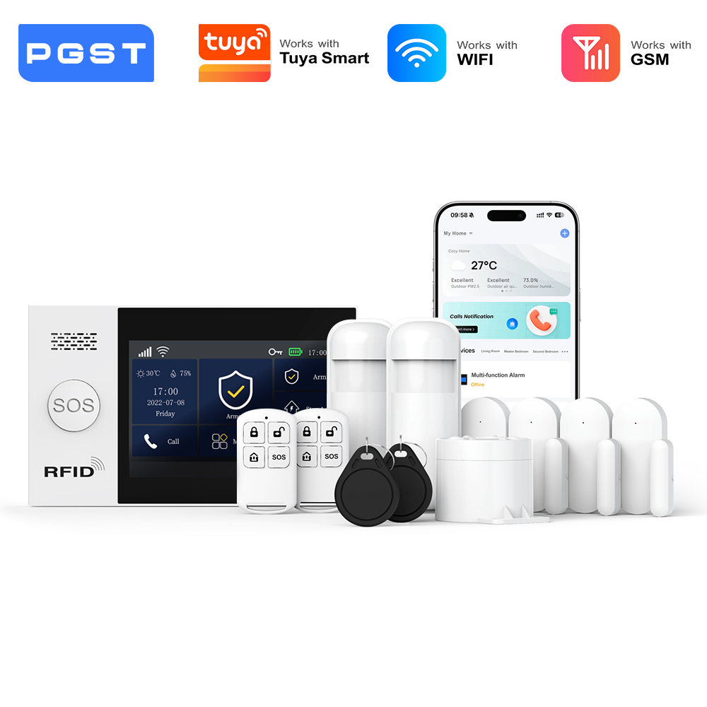 PGST alarme inteligente anti r - Smart Home Demo Kit avaliação e preço