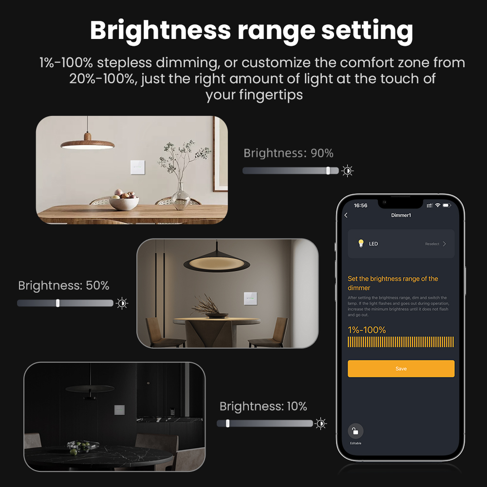 AVATTO WiFi Interruptor Dimmer - Smart Home Internet avaliação e preço