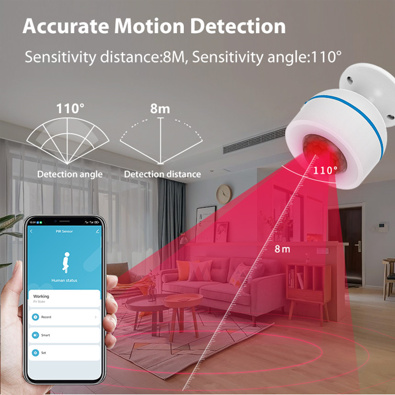 Sensor de Movimento Inteligent - Smart Home Nas avaliação e preço