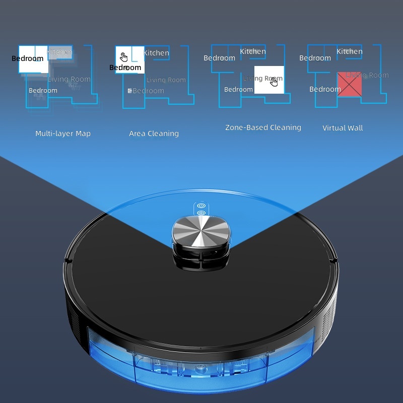 Robô Aspirador com Navegação a - Smart Home Robot avaliação e preço