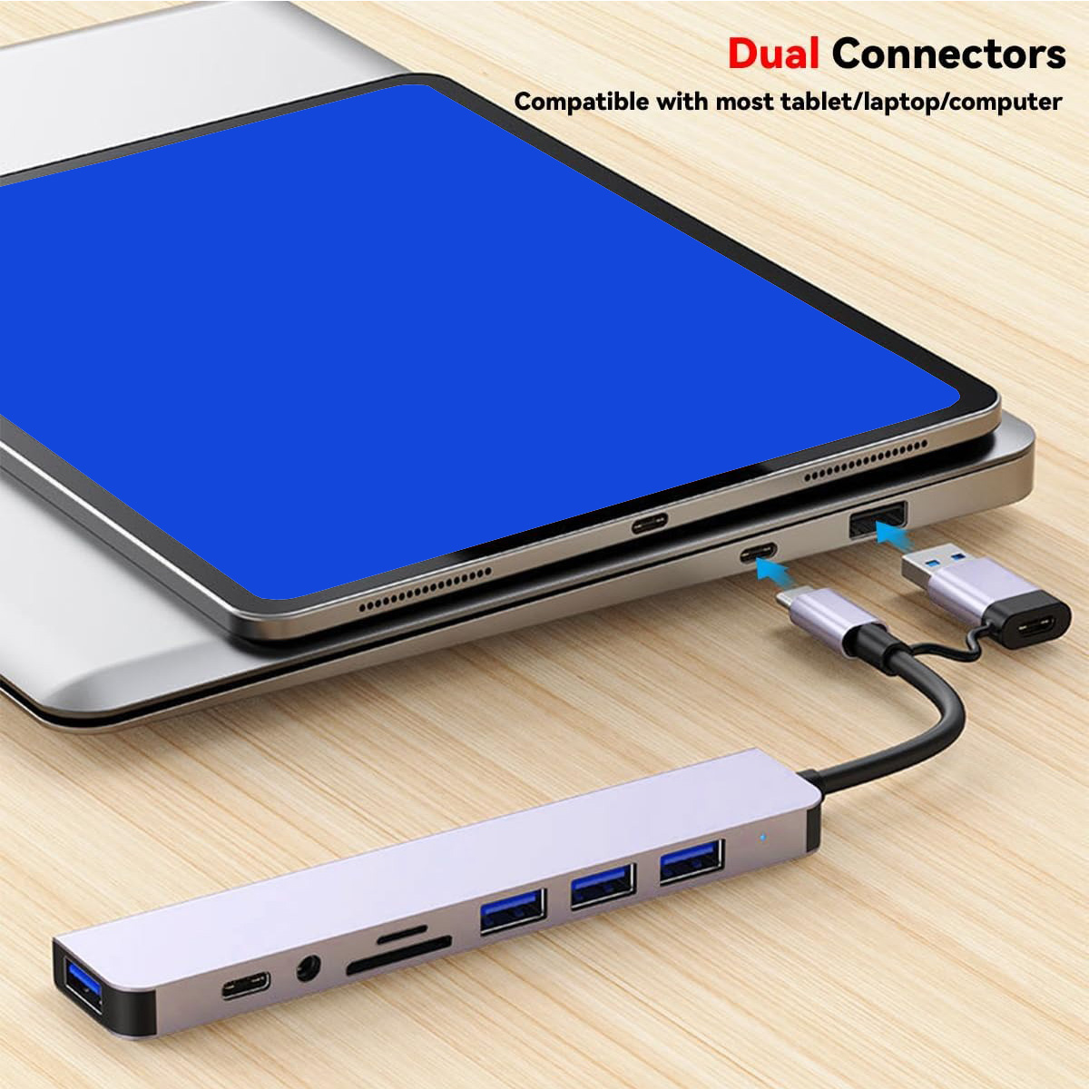 Hub USB-C 8 em 2, Adaptador Mu - Smart Home Hub 2 avaliação e preço
