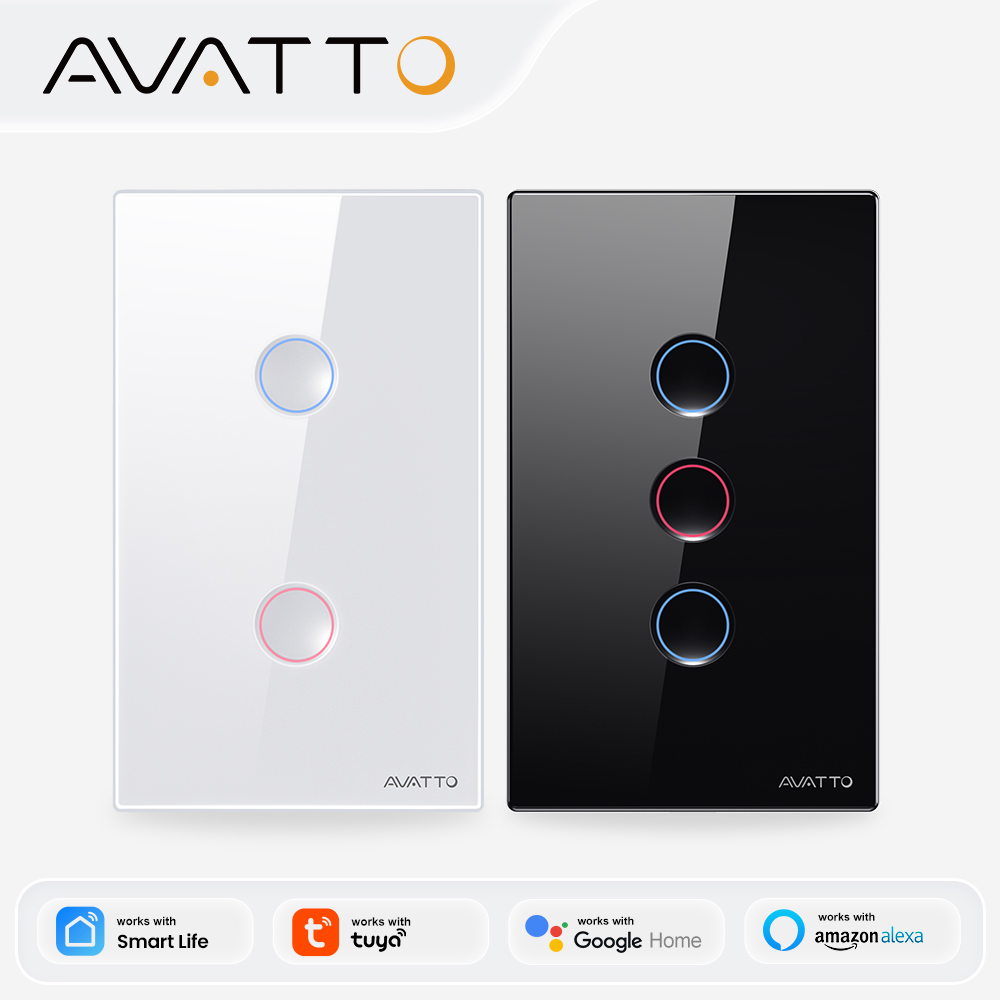 AVATTO Interruptor de Luz Inte - Smart Home Internet avaliação e preço