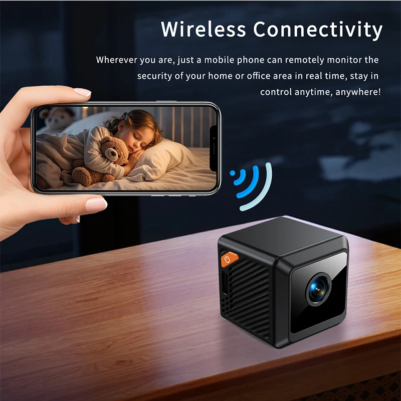 Hd mini câmera wi fi espia cam - Smart Home Kamera avaliação e preço