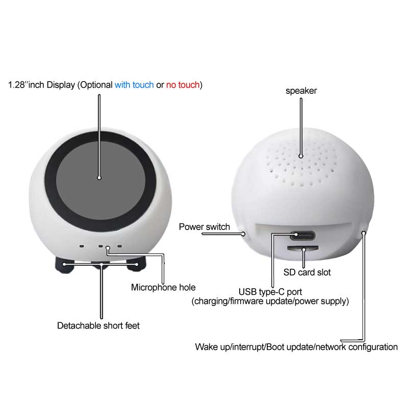 Esp32 s3 1.28 polegadas n16r8  - Smart Home Robot avaliação e preço