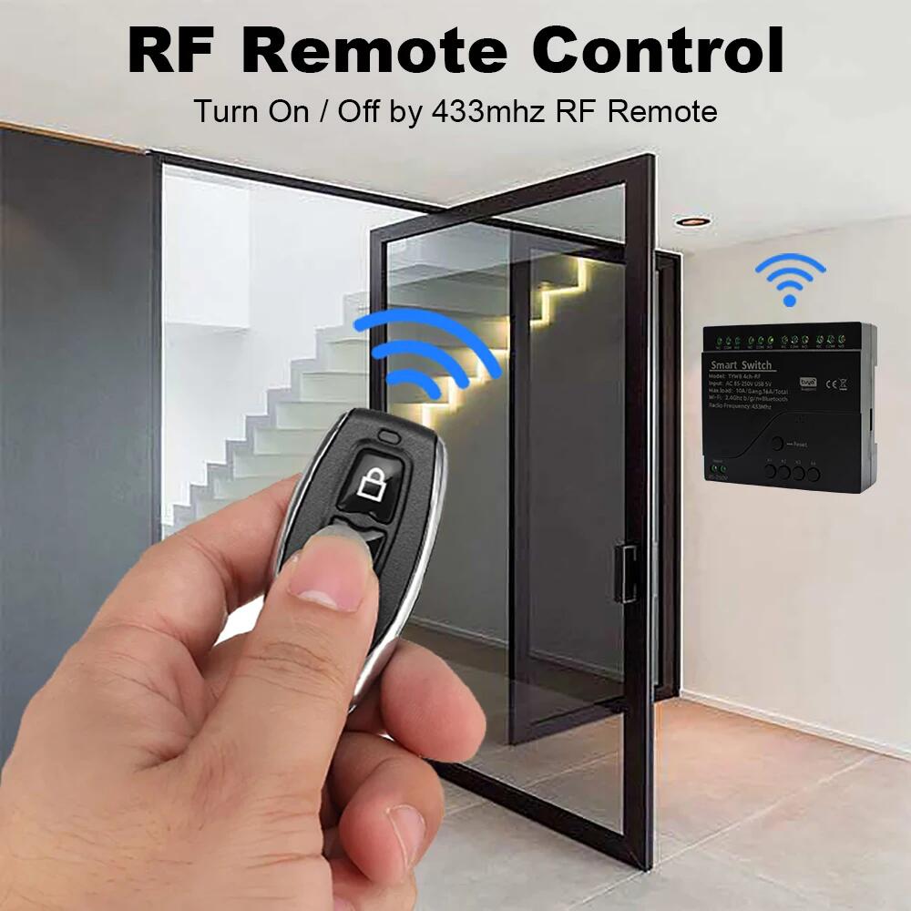 Estilo preto tuya 4ch wifi mód - Smart Home Utilities avaliação e preço
