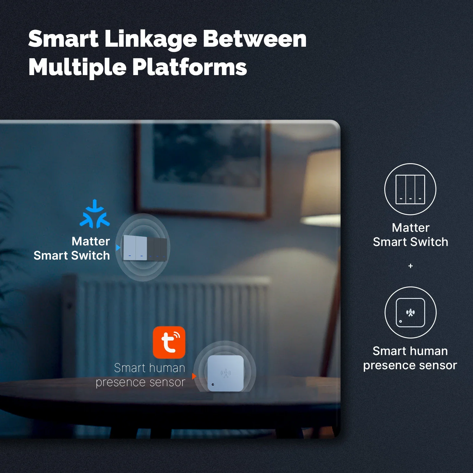 MOES Matter Tuya WiFi Interrup - Smart Home Tablet avaliação e preço
