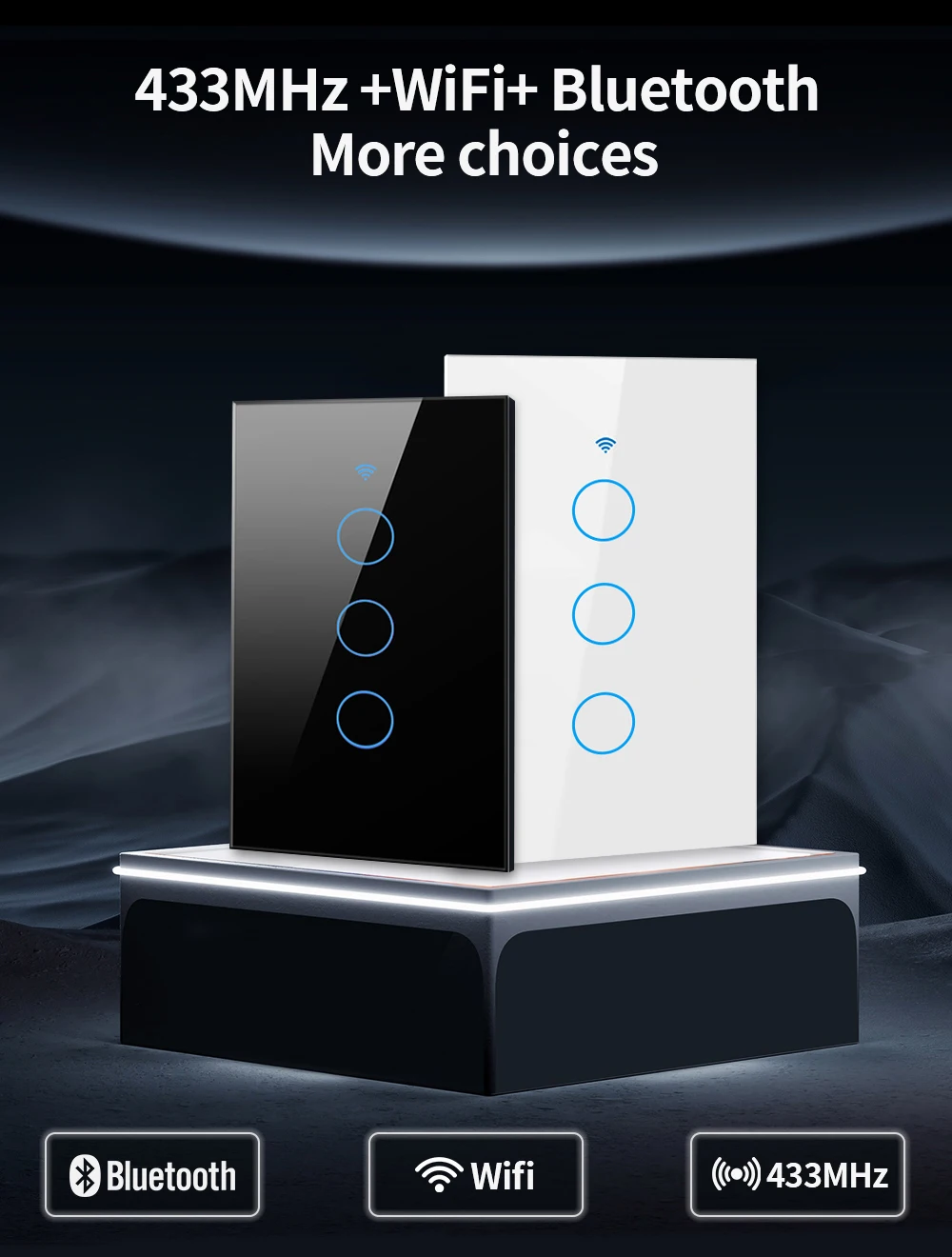 Interruptor de luz inteligente - Smart Home Internet avaliação e preço