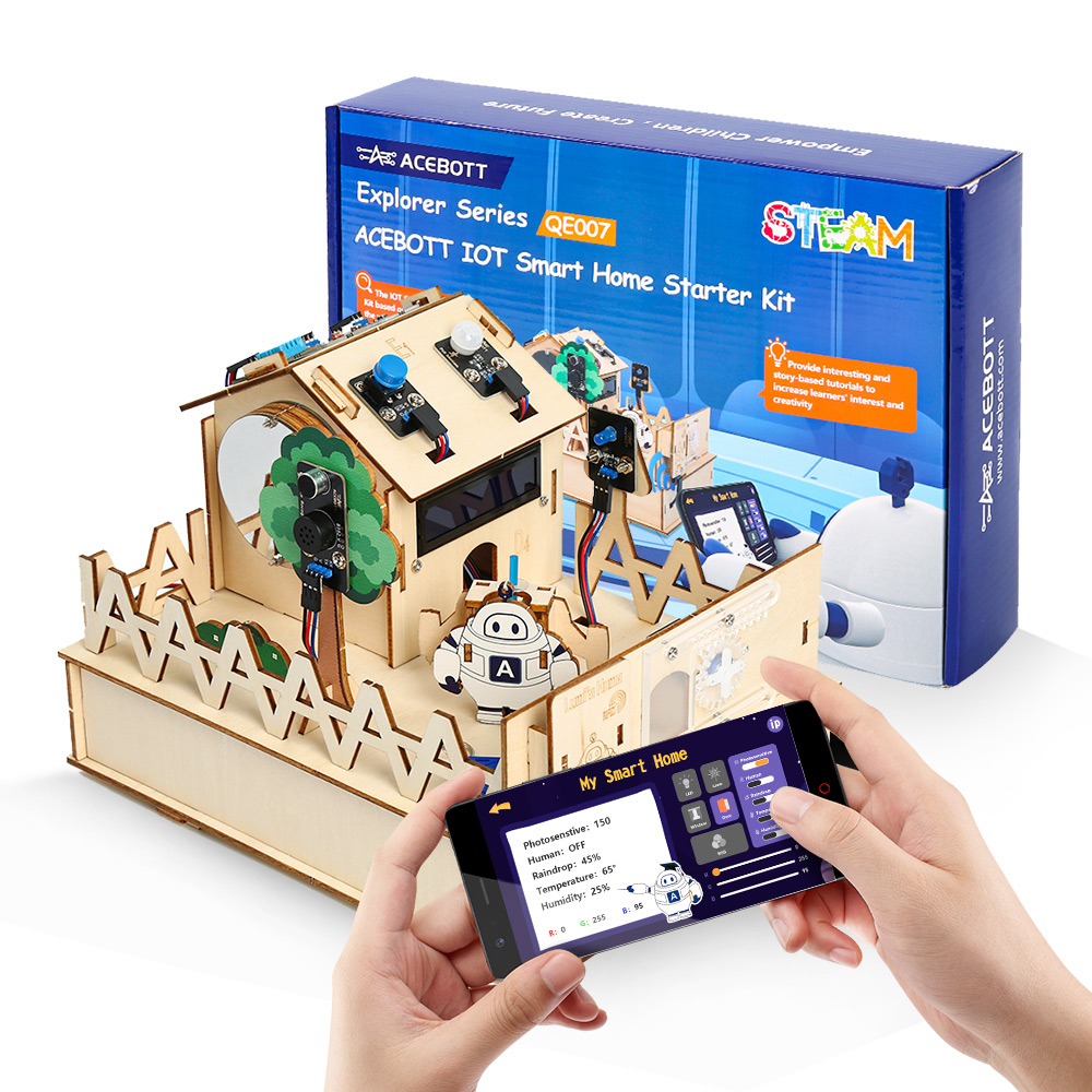 ACEBOTT-DIY Smart Home Kit par - Smart Home Arduino Project avaliação e preço